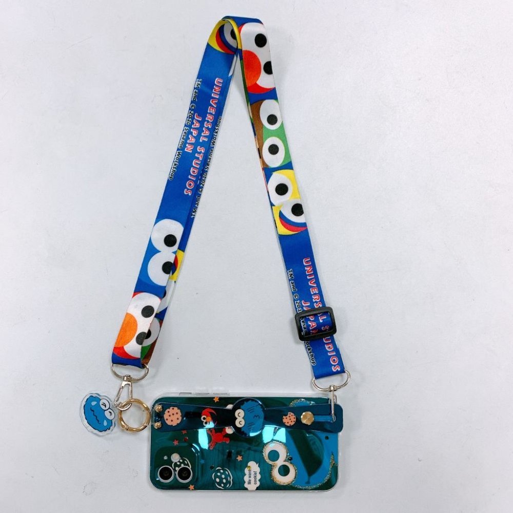 ELMO GLAM iPhone Case w/ Crossbody strap or Lanyard - Picture 7 of 13